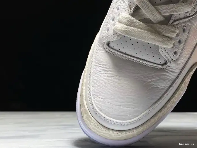 Rep MAX Jordan Retro White 136064-111 Triple Air 3 0401